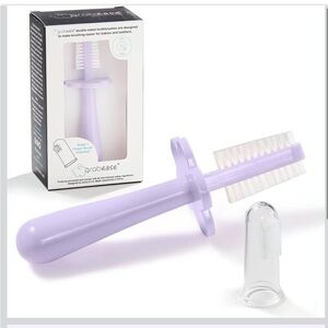 Infant to Toddler Toothbrush  Dual Bristled Cleaning Set 4+months